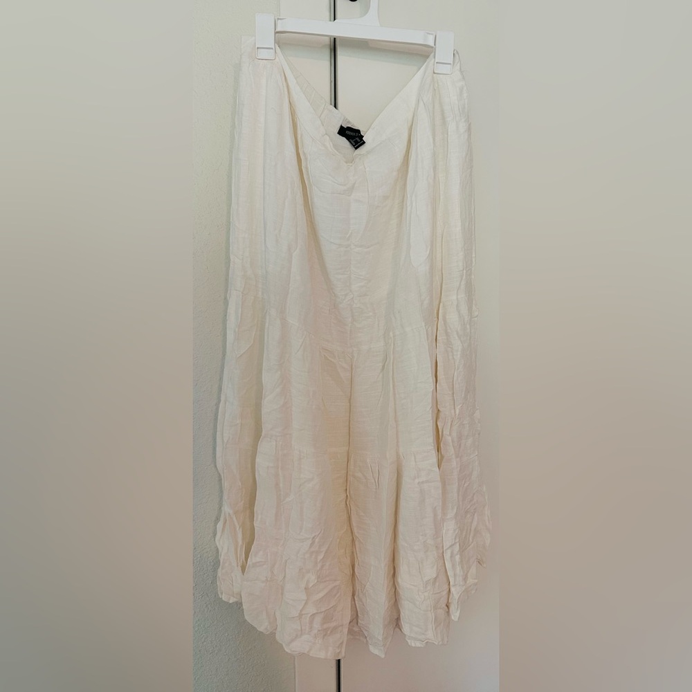 Forever 21 White Skirt